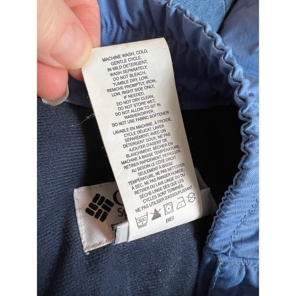 Columbia Tectonite Snow/Ski pants light blue size 10/12 - Picture 5 of 7
